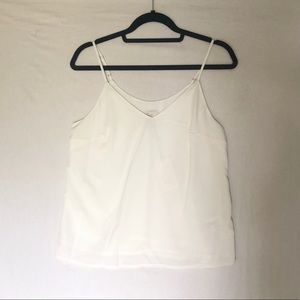 Woman’s Cream Tank Blouse